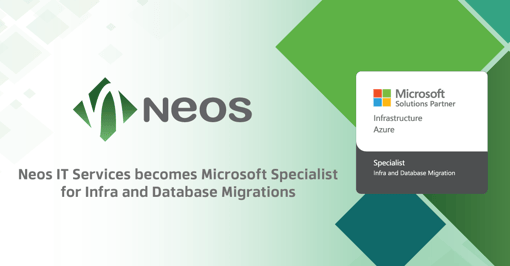 Neos IT Services becomes Microsoft Specialist for Infra and Database Migrations
